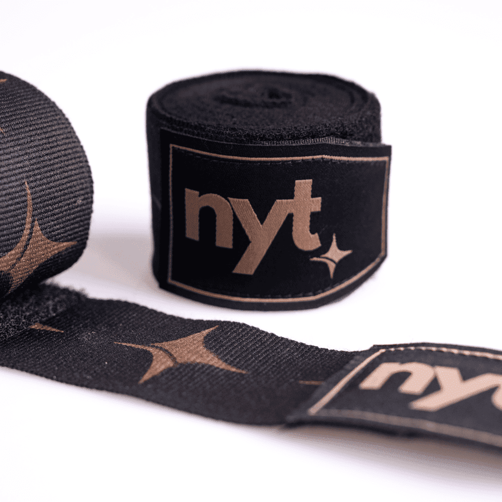 NYT Staple Series Hand Wraps Black/Sand Hand Wraps NYT 