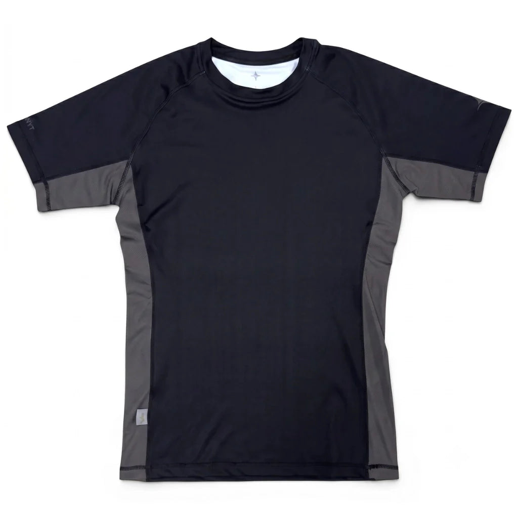 NYT Staple Series Short Sleeve Rashguard Black/Smoke