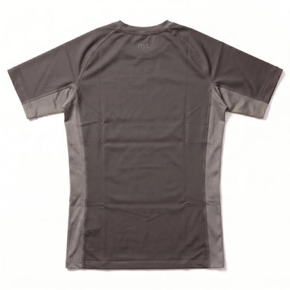 NYT Staple Series Short Sleeve Rashguard Ash/Khaki