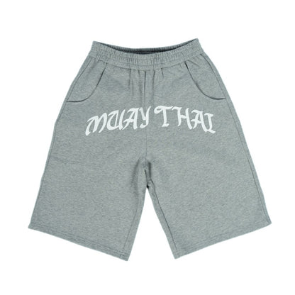 NYT Muay Thai Sweat Shorts Grey