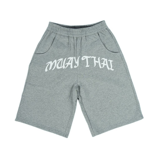 NYT Muay Thai Sweat Shorts Grey Outerwear NYT Grey X Small 