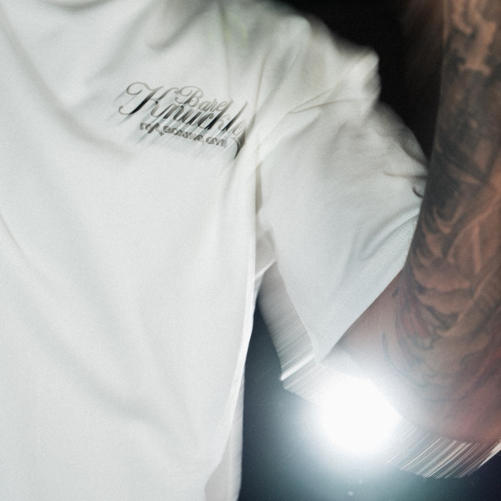 NYT Bareknuckle Premium Tee White