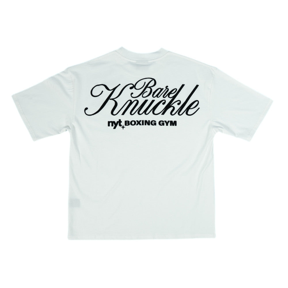 NYT Bareknuckle Premium Tee White