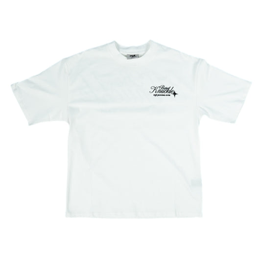 NYT Bareknuckle Premium Tee White