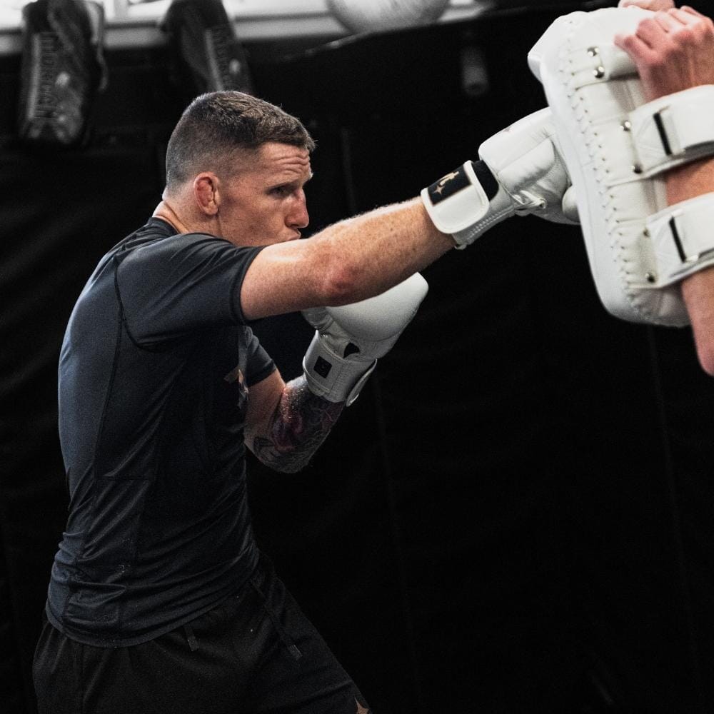 NYT Small Muay Thai Pads White Thai Pads NYT 