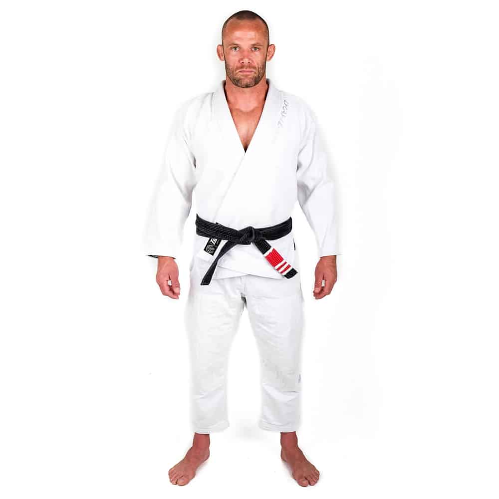 Tatami Mens Estilo Black Label Gi White/White Front