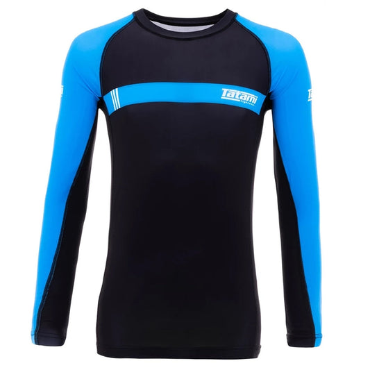 Tatami IBJJF 2020 Long Sleeve Rank Rashguard Blue Front