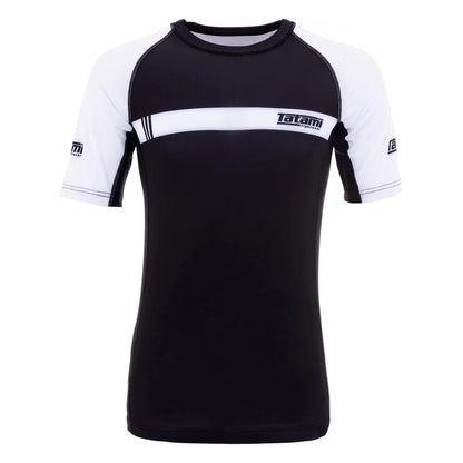 Tatami IBJJF 2020 Short Sleeve Rank Rashguard Rashguards Tatami Fightwear Black/White X Small 