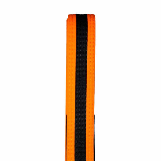 Tatami IBJJF Kids Rank Belt With Black Stripe Orange BJJ Belts Tatami Fightwear Orange/Black M0 