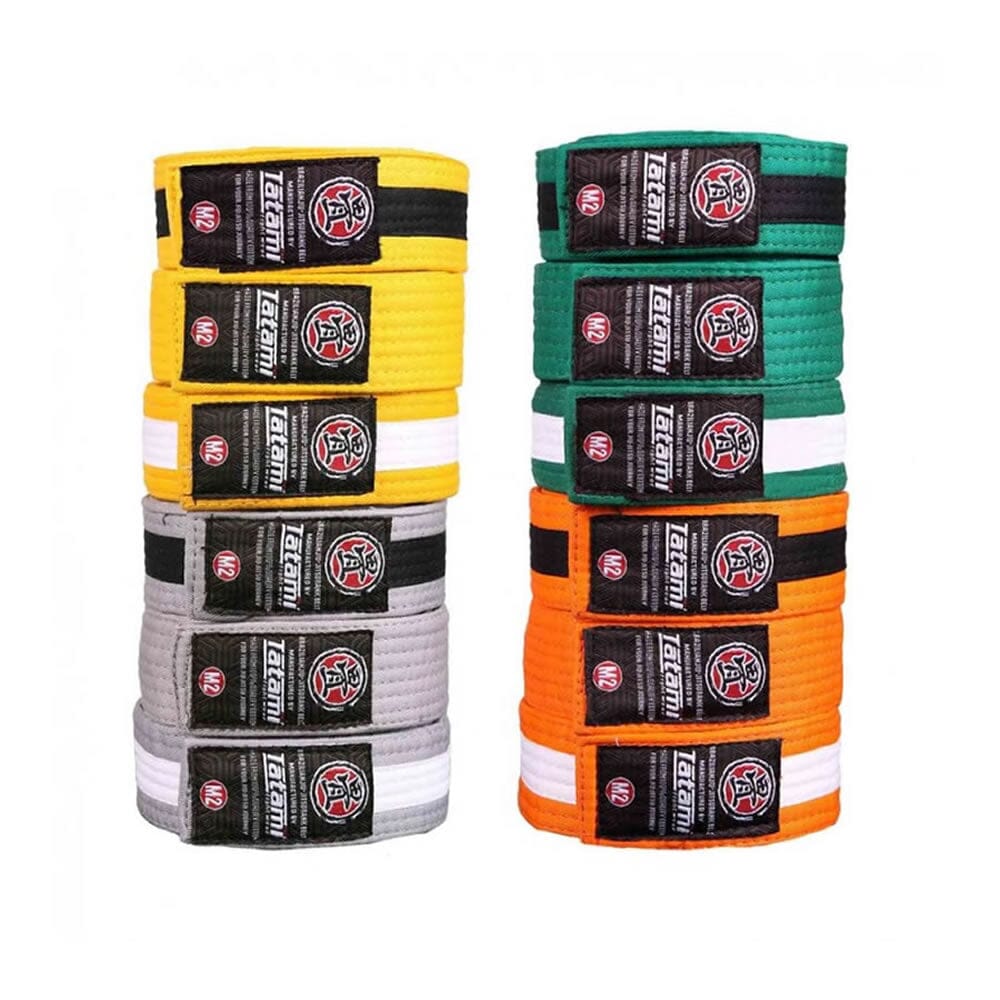 Tatami IBJJF Kids Rank Belts BJJ Belts Tatami Fightwear Green M0 