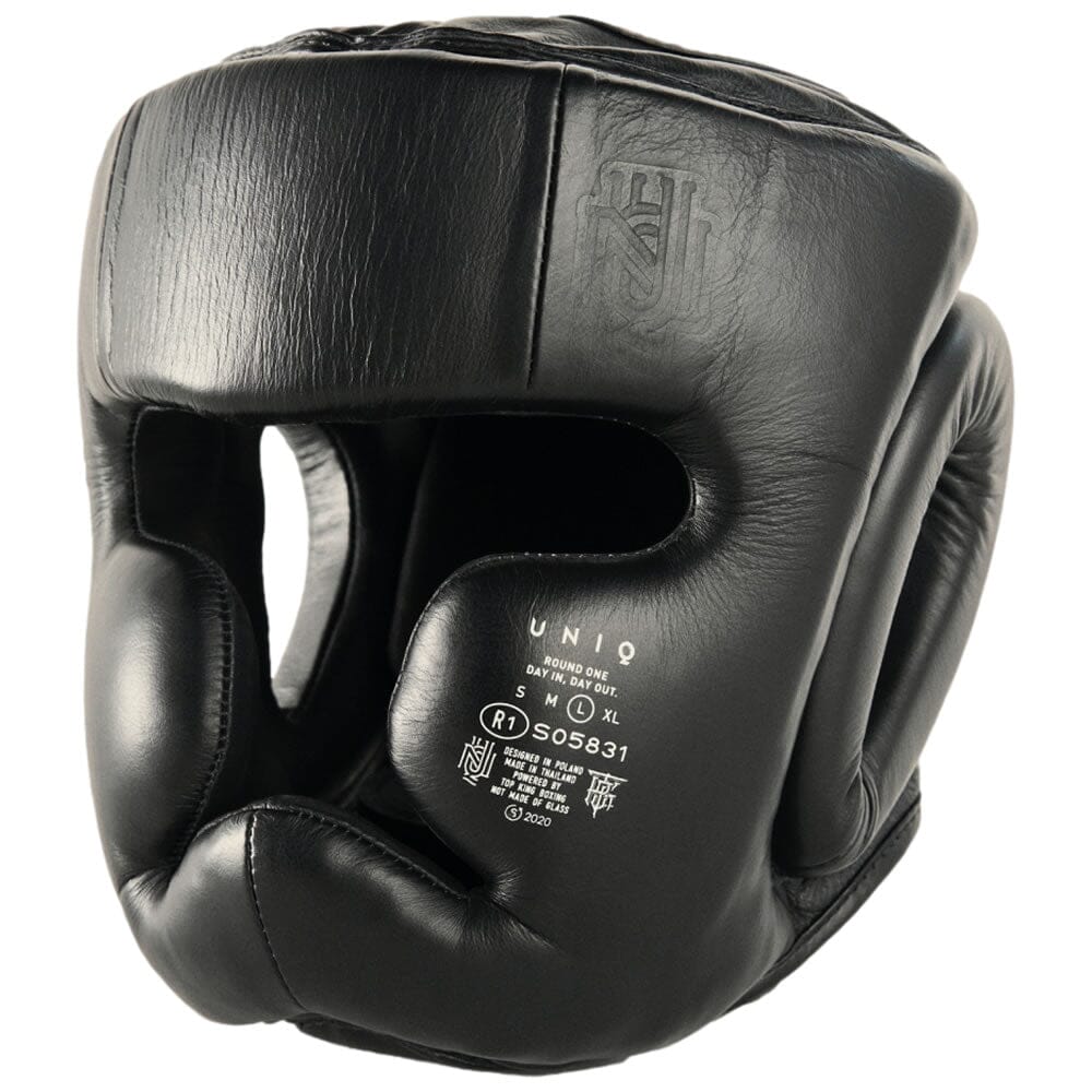 UNIQ Full Coverage Technical Boxing Head Guard Head Guards UNIQ Technical Black Medium 