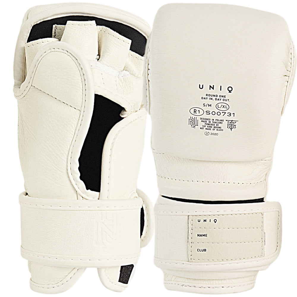 UNIQ MMA Sparring Gloves Technical White