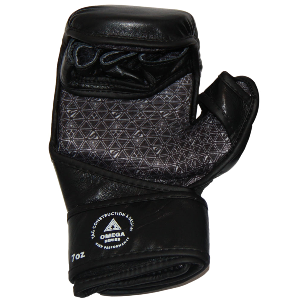 Bad Boy Omega 7oz MMA Safety Gloves Black Inner