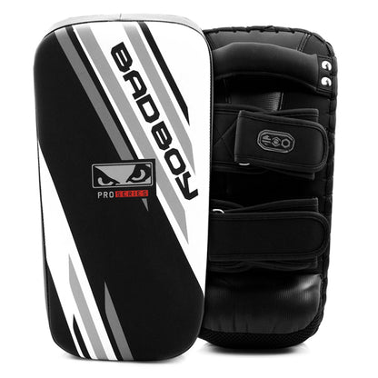 Bad Boy Pro Series Advanced Curved Thai Pads Black Front