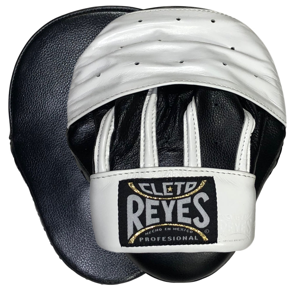Cleto Reyes Curved Punch Mitts Black/White