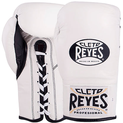 Cleto Reyes Official Safetec Gloves 8oz 10oz White