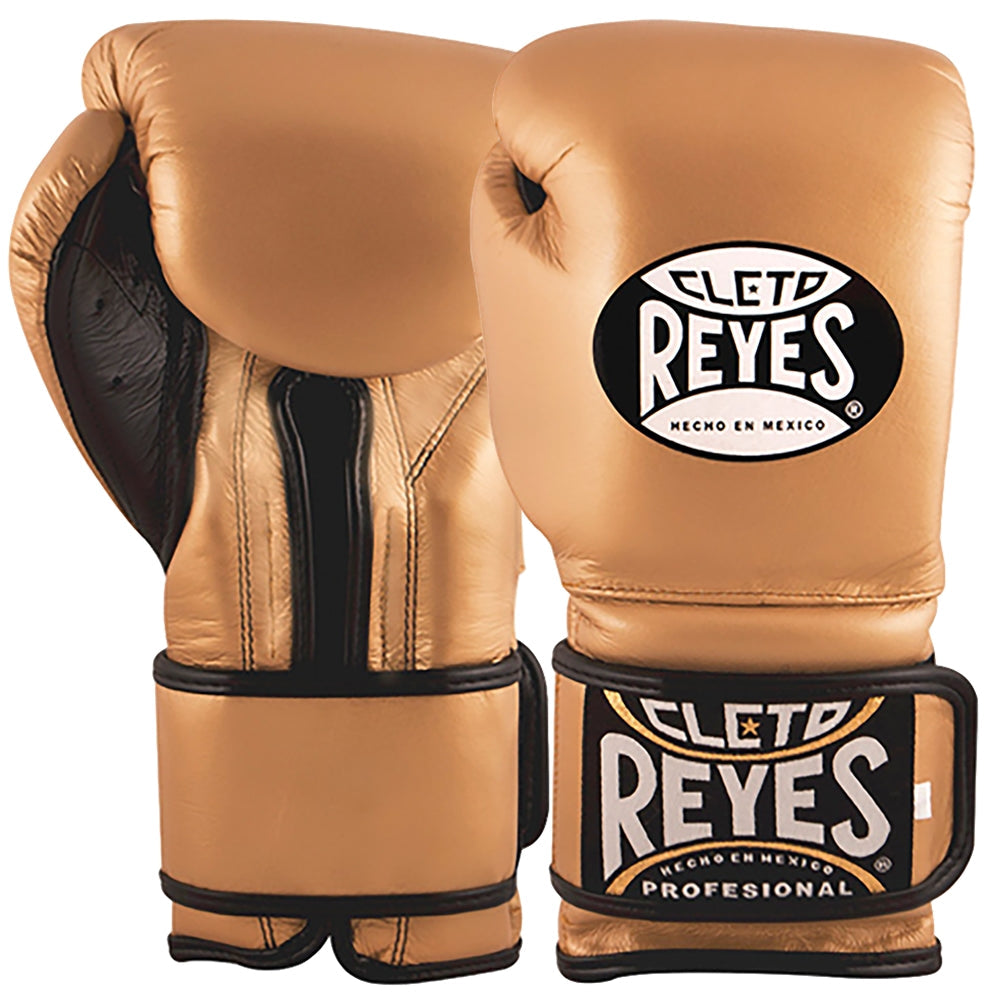 Cleto Reyes Training Boxing Gloves 12oz 14oz 16oz Gold