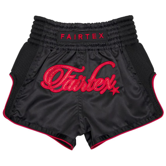 Fairtex BSK2104 Kids Midnight Red Muay Thai Shorts