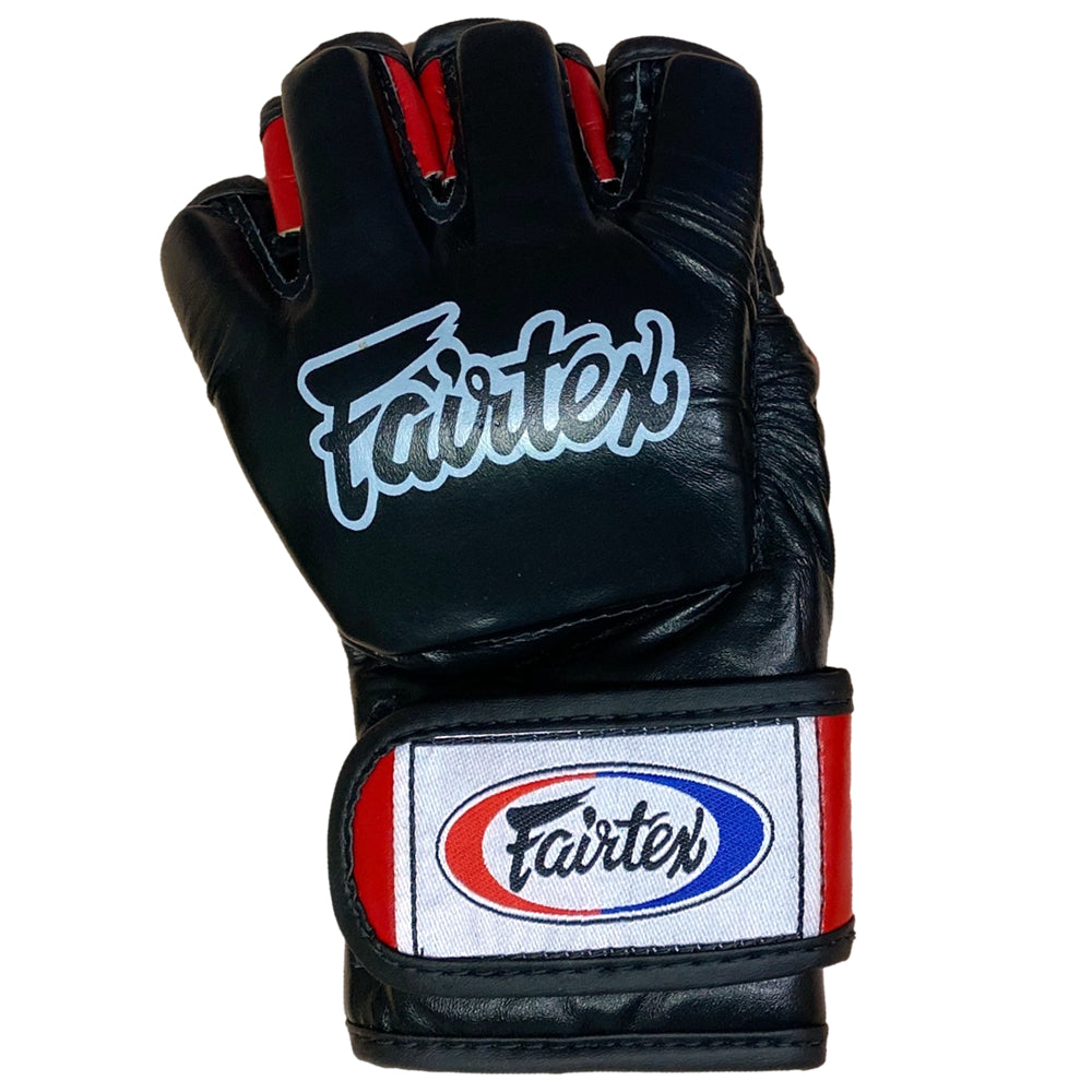 Fairtex FGV12 MMA Gloves Open Thumb Red Top