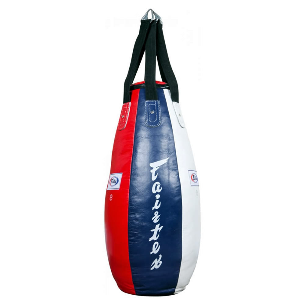 Fairtex HB4 Tear Drop Bag Red/Blue/White