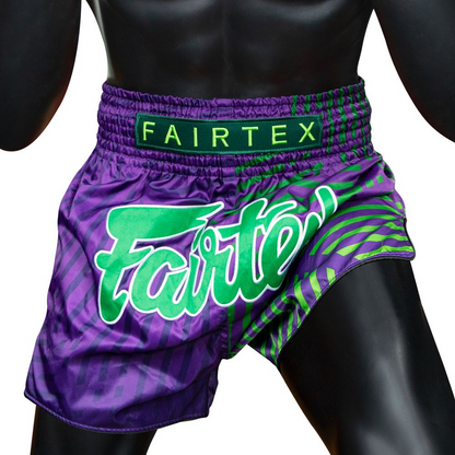 Fairtex BS1922 Racer Purple Slim Cut Muay Thai Shorts