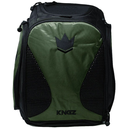 Kingz Convertible Backpack 2.0 Green Front