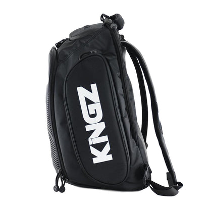 Kingz Convertible Backpack 2.0 Black Side