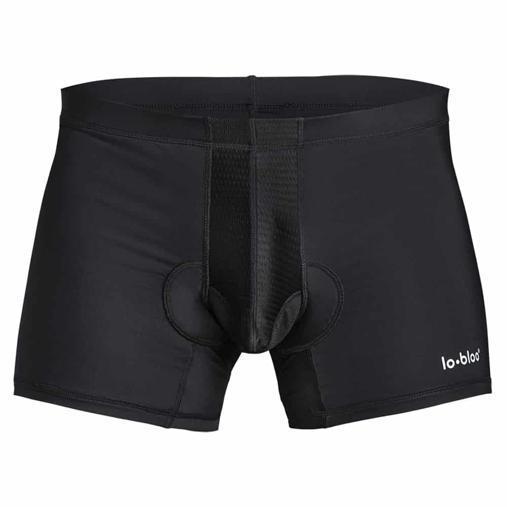 lobloo Underwear Supporter Black Front