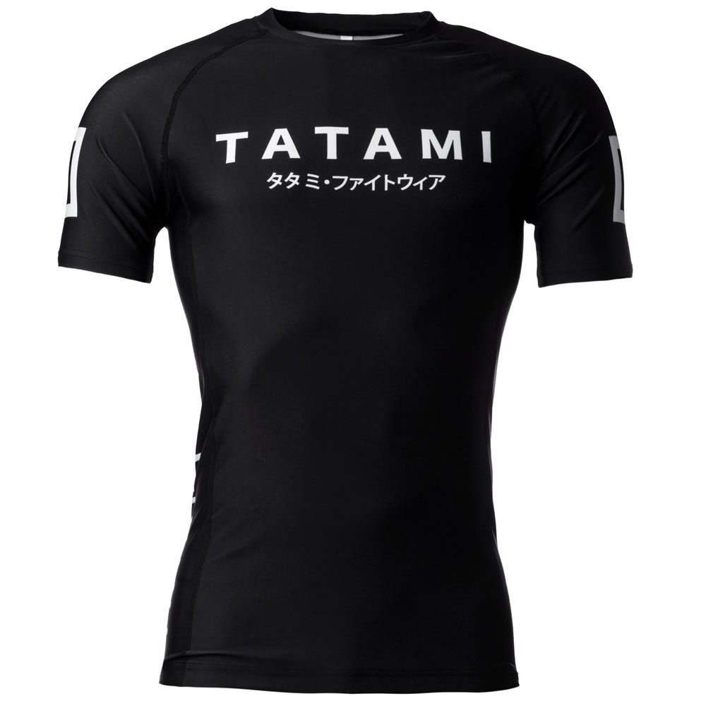 Tatami Katakana Short Sleeve Rashguard